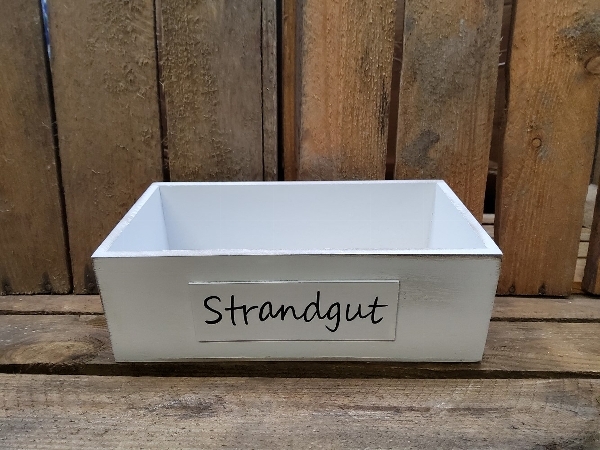 Holzbox Strandgut ca. 21 x 11 x 7 cm